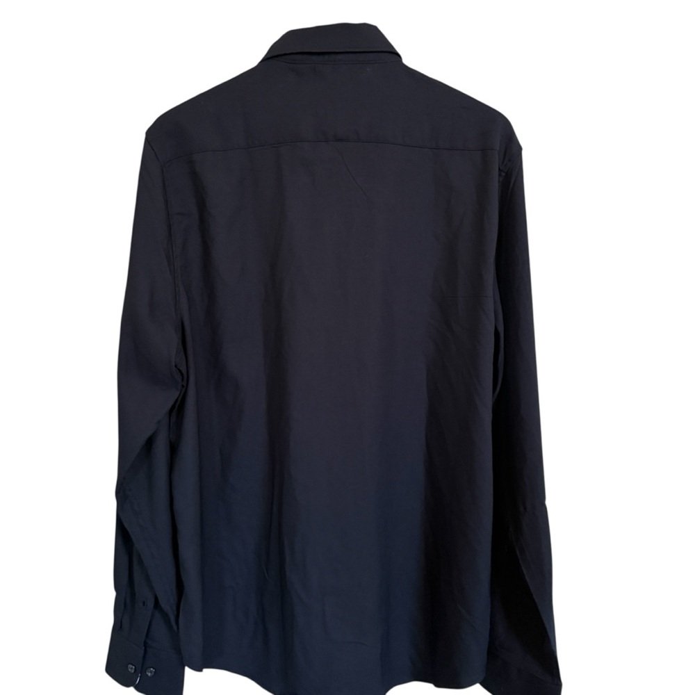 NWT DENIM AND FLOWER Stretch Knit Button-Up Shirt Men’s Size XL - Picture 6 of 16